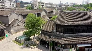 徐州航拍俯角古建筑视频的预览图